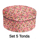 Scatola cartone 1-5  roselline tonda ø40,5h17,8