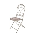 Sedia in metallo Bistrot