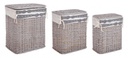Set3 P.Biancheria Elegantly Rett Grigio