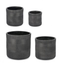 Set4 P.Vaso Rigo Cil Antracite