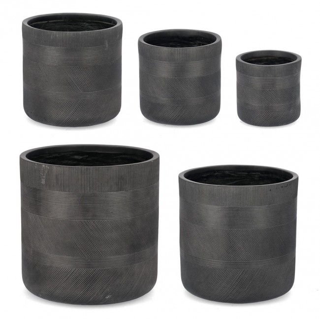 Set5 P.Vaso Rigo Cil Antracite