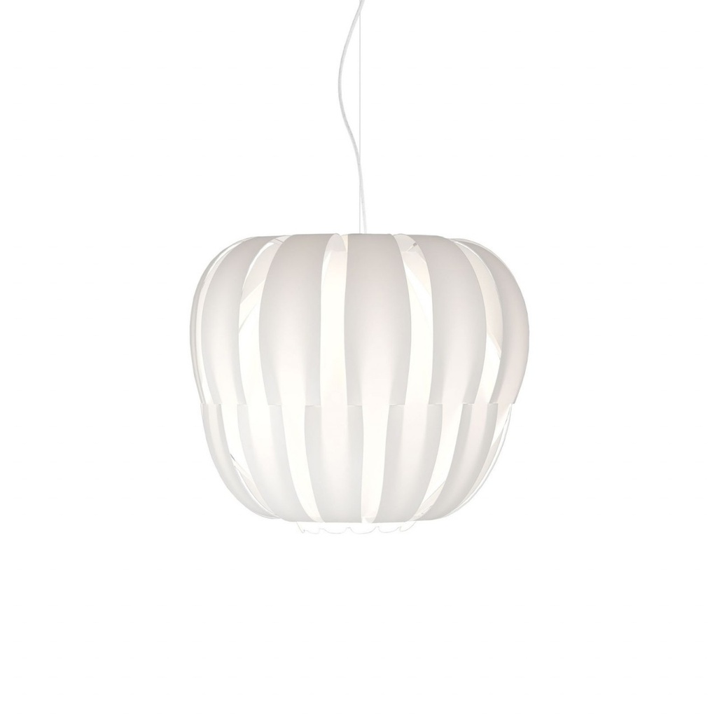 Sospensione 3 Luci in Metallo Cromato Cm. 75 x 60h