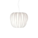 Sospensione 3 Luci in Metallo Cromato Cm. 75 x 60h