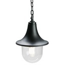 Sospensione E27  linea zoe  nero