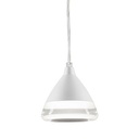 Sospensione Led 20W 3000K  linea graal  bianco
