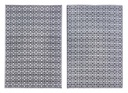 Tappeto Tirrenia Nero-Bia 120X180