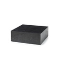 Tavolino moderno  pietra nero cm 80 x 80 x h 28