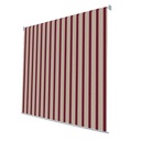 Tenda da sole Mikonos colore beige - bordeaux 2 x 2,5 metri Verdelook