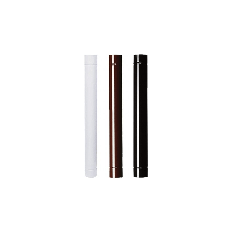 Tubo Smaltato Per Stufe Cm 100 Ø 10 Bianco