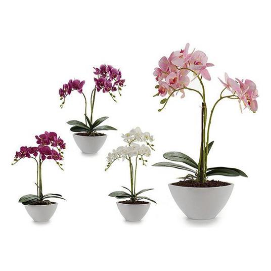 Vaso Alba (28 x 50 x 16 cm) Bianco