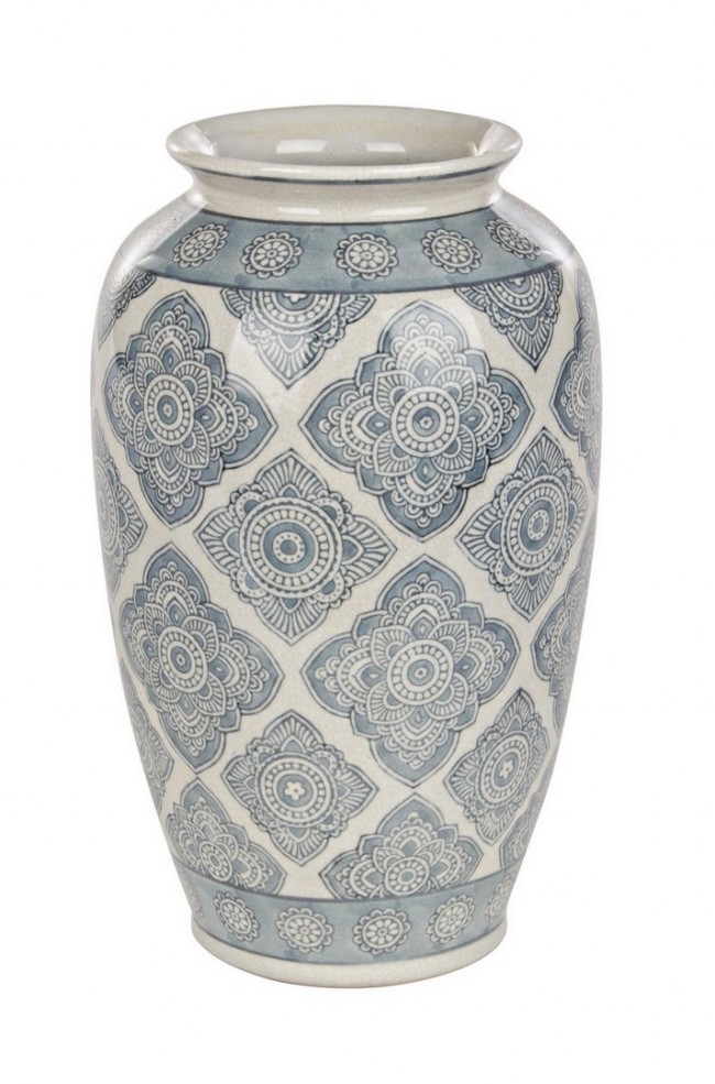Vaso Arabesque Bomb Porc H27