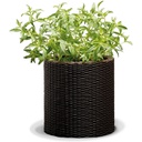 Vaso Portapiante Cilindrico 27,6x27,6x28,3h cm - 7 litri di Capienza