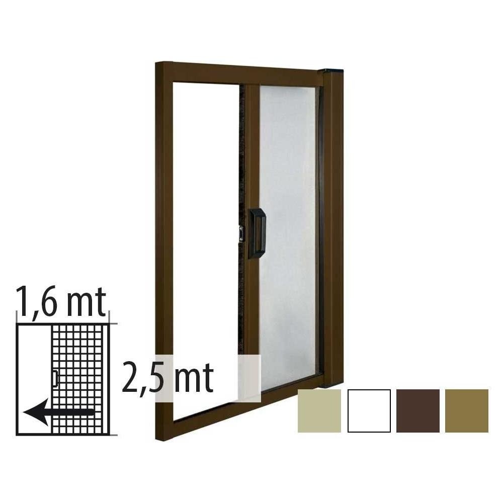 Zanzariera Iris Cm. 60-320 x 250 Orizzontale Marrone