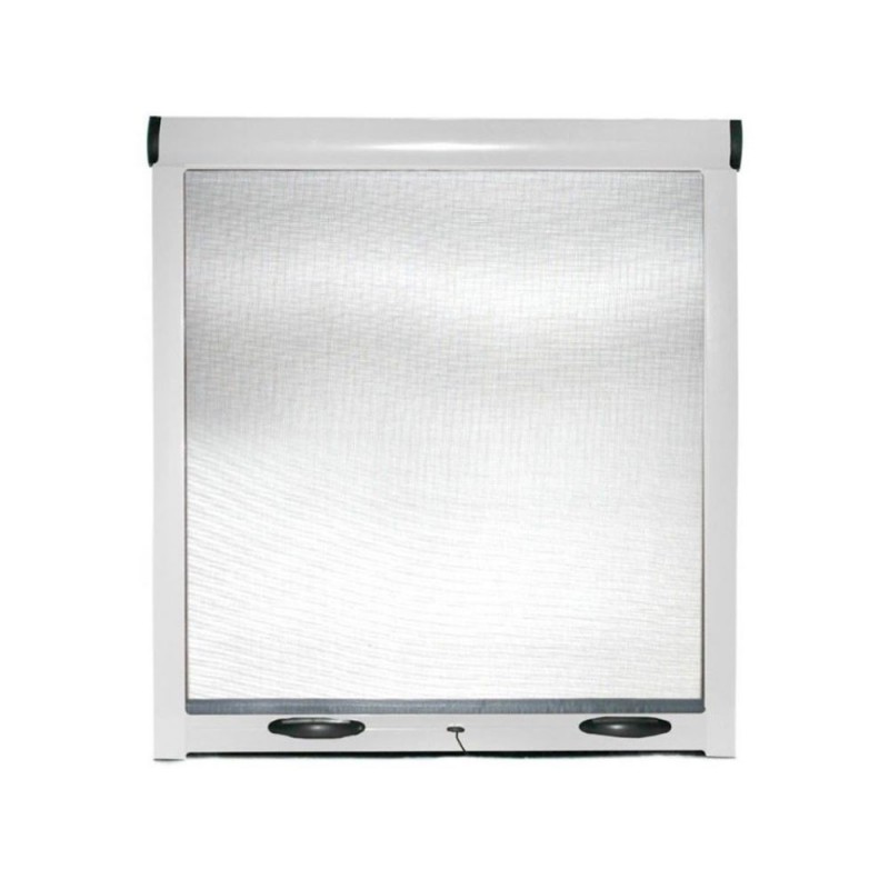 Zanzariera a rullo riducibile per finestra verticale EASY UP Bianca 140x170 cm