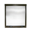Zanzariera a rullo riducibile per finestra verticale EASY UP Marrone 60x150 cm