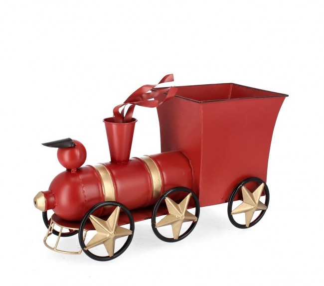 2x Decorazione 1P Santa Claus Treno