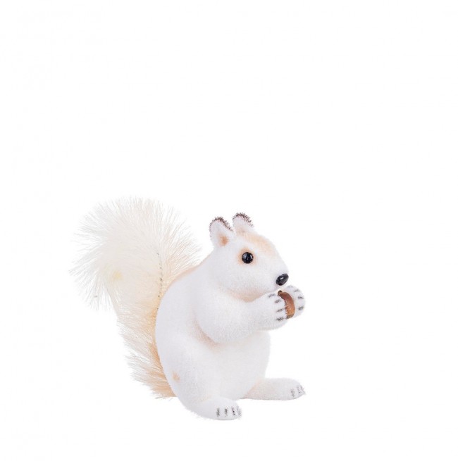 4x Scoiattolo Alvin Stand Bianco 20X16H