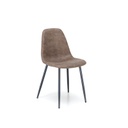 4x Sedia in Similpelle 44cm x 50cm H. 84cm