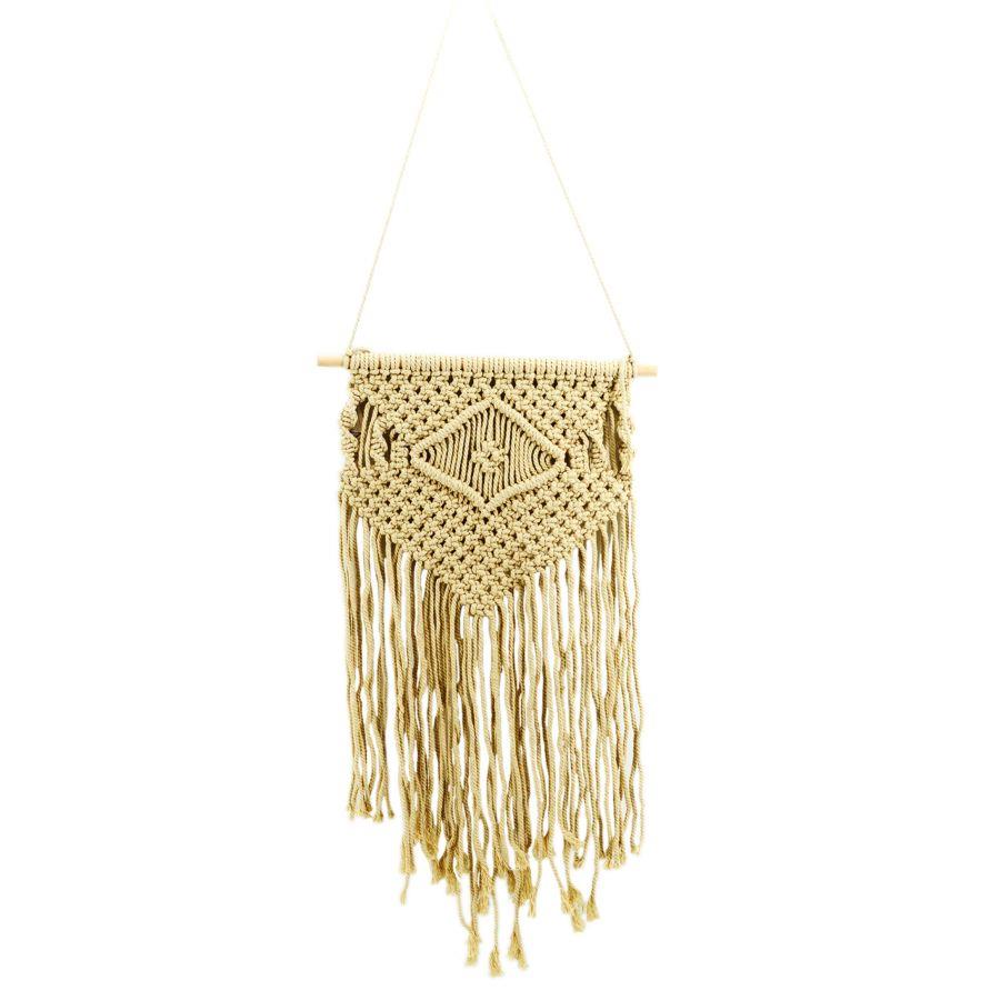 Acchiappasogni macrame tessuto cm 42x70