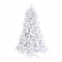 [1997632] Albero di natale Bianco Innevato ARLBERG 150x h240 cm