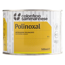 [DFL901626] Antiruggine Sintetica 'Fina' Kg. 23 Grigia - Polinoxal