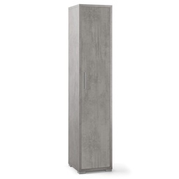 [ADB384CECEK] Armadio multiuso alto in legno Beton Cemento 39x41x h199 cm