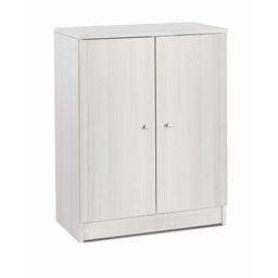 [A26200EUK] Armadio multiuso basso due ante Eucalipto 62x34x h80 cm