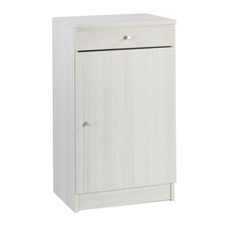 [A22200EUK] Armadio multiuso basso un anta un cassetto Eucalipto 46x34x h80 cm
