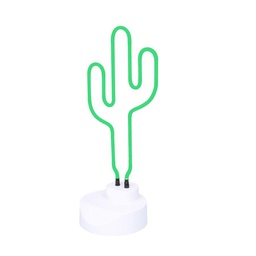 [V8526220000] Cactus verde luce neon cmø14h40