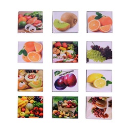 [V1863670000] Calamita ceramica 12 pezzi ass frutta c/espositore cm7,5x7,5