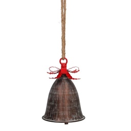 [V6115590000] Campana metallo marrone cmø18x24
