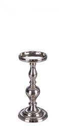[B0186266] Candelabro Darika 1Fuoco Argento H25,5