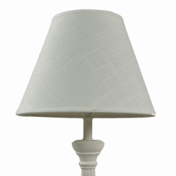 [V3714960030] Cappello lampada bianco cmø30xh21,5x30