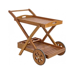 [054130] Carrello Noemi in legno nobilitato 89x56x76h cm