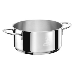 [DFL7938392] Casseruola Acciaio Con Due Manici 'Divina Re' Ø Cm. 22
