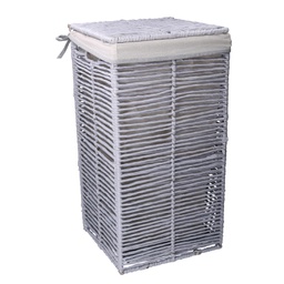 [V1992750000] Cestone paper hilary grigio chiaro quadro pieghevole cm 31x31h60