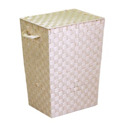 [V1992570000] Cestone poliestere crema rettangolare cm 40x30h53