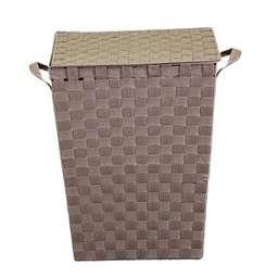 [V1992580000] Cestone poliestere tortora rettangolarecm 40x30h53