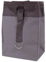 [V9159570000] Cestone portabiancheria nero sh-1620 cm. 40 x 30 h 60