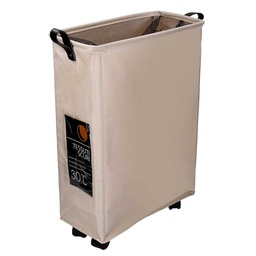 [V1992870000] Cestone tessuto beige pieghevole cm 39x19