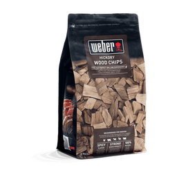 [2002356] Chips di legno da affumicatura Weber miscela Hickory da 700 g (codice prodotto 17624)