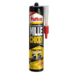 [017788] Colla di montaggio adesivo forte e rapido Pattex Millechiodi da 400 gr.
