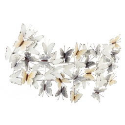 [B0182176] Complemento decorativo da parete MARIPOSA stile vintage con farfalle 55h cm