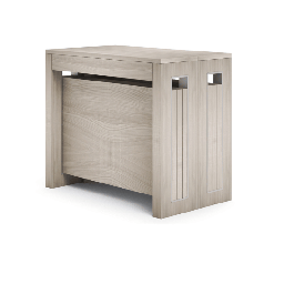 [AZ26205] Consolle transformer allungabile con sei prolunghe  colore Olmo  H77x90x49cm