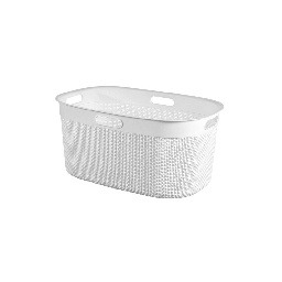 [1996948] Contenitore Laundry Basket Bianco In Plastica