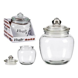 [20098455] Contenitore Vivalto Vetro 1400 Ml (14,5 X 19 X 14,5 Cm)