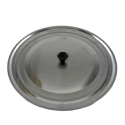 [2001178] Coperchio Alluminio cm Ø28 con Pomello Nero