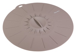 [1926247] Coperchio Silicone Diam. 26 Cm Marrone