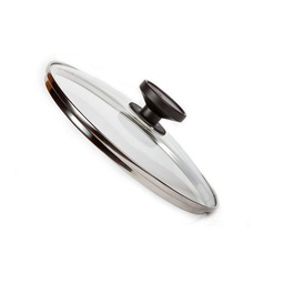 [045444] Coperchio in vetro 26 centimetri Alluflon Moneta