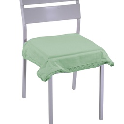[V7909310000] Cuscino amelie verde acqua quadro cm40x40h4